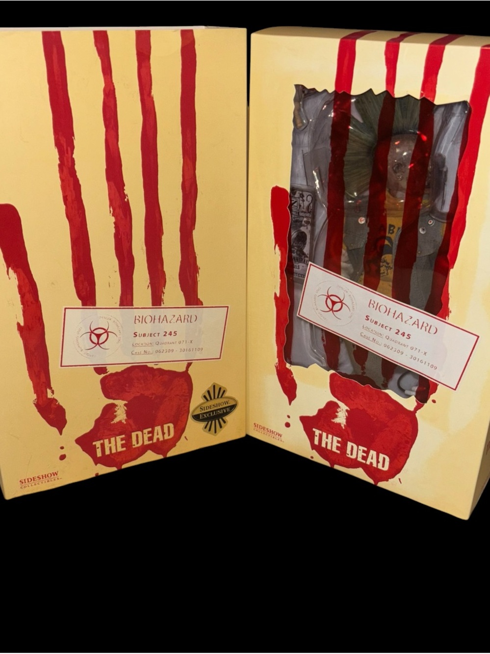 Sideshow Collectibles The Dead Subject 245 Punk Rock Zombie 12" Doll Figure